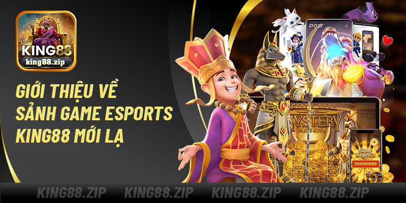 Giới thiệu về sảnh game Esports King88 mới lạ